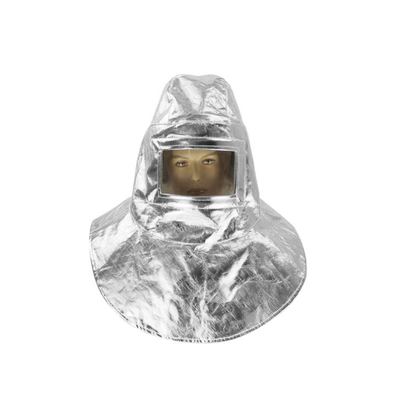 Varmebeskyttende aluminiumshætte